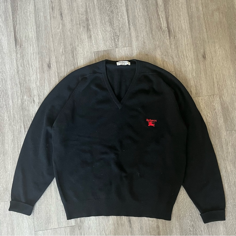 Vintage Burberrys Lambwool Scottish Sweater - Picture 8 of 8
